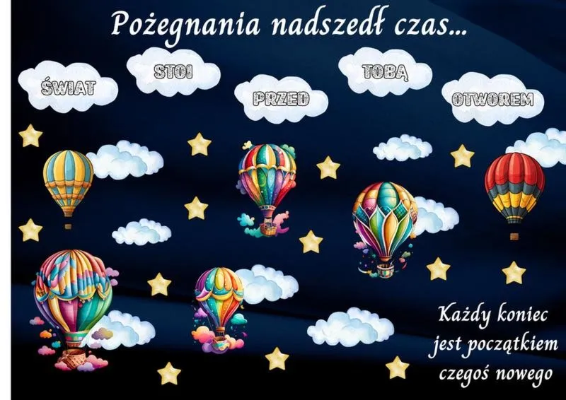 Pożegnanie zerówki: wzruszający wiersz dla dzieci