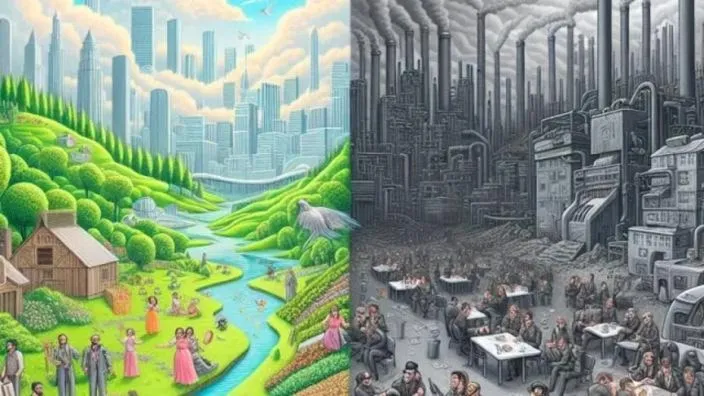 Przygody w świecie motywu antyutopii: jak literatura ostrzega przed przyszłością