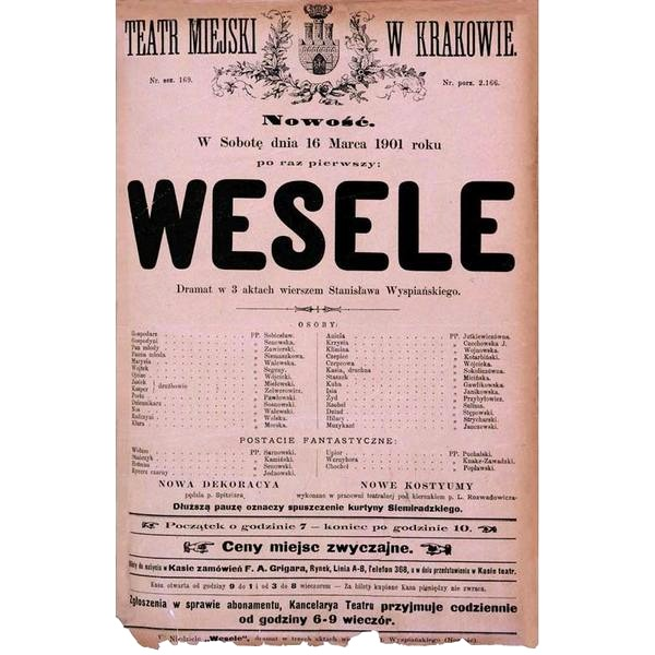 „Wesele” – motyw społeczeństwa i obraz podzielonej Polski