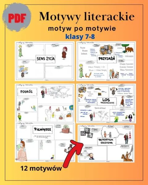 Analizowane dzieła literackie