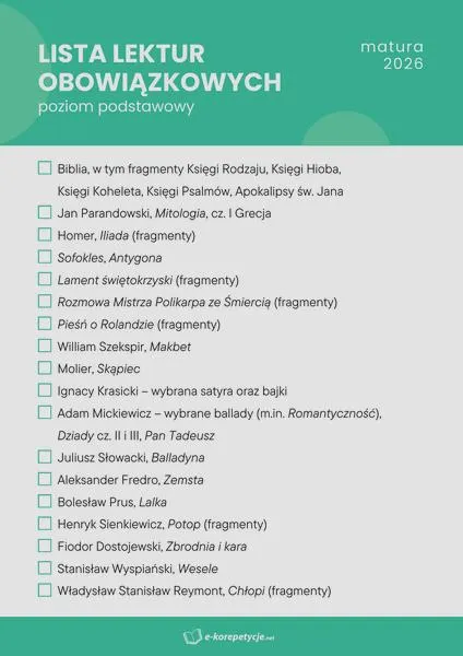Kluczowe lektury polskiego