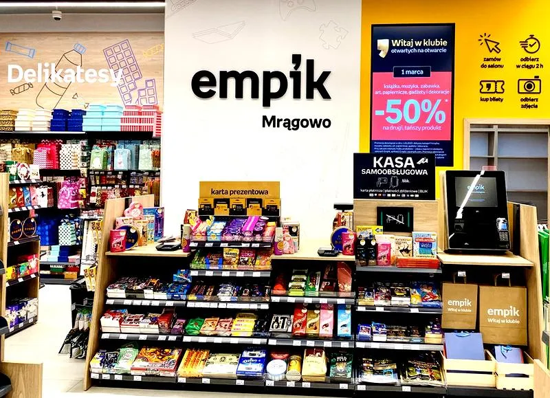 Zamówienia do salonu Empik