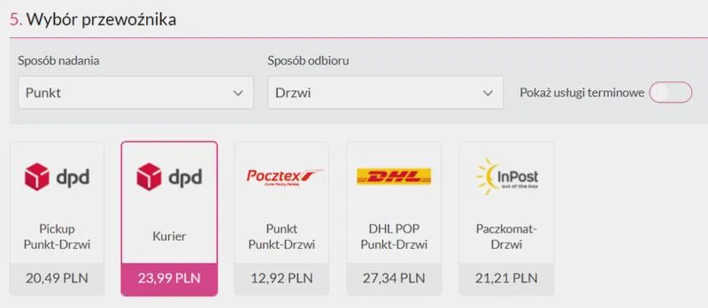 Zwrot towaru Empik